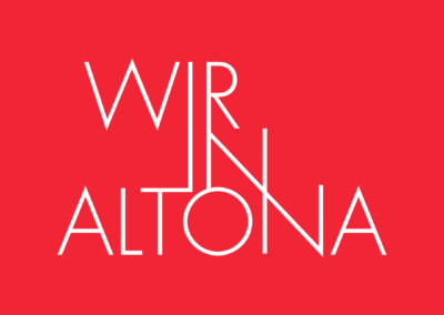 wir sind Altona Schriftzug